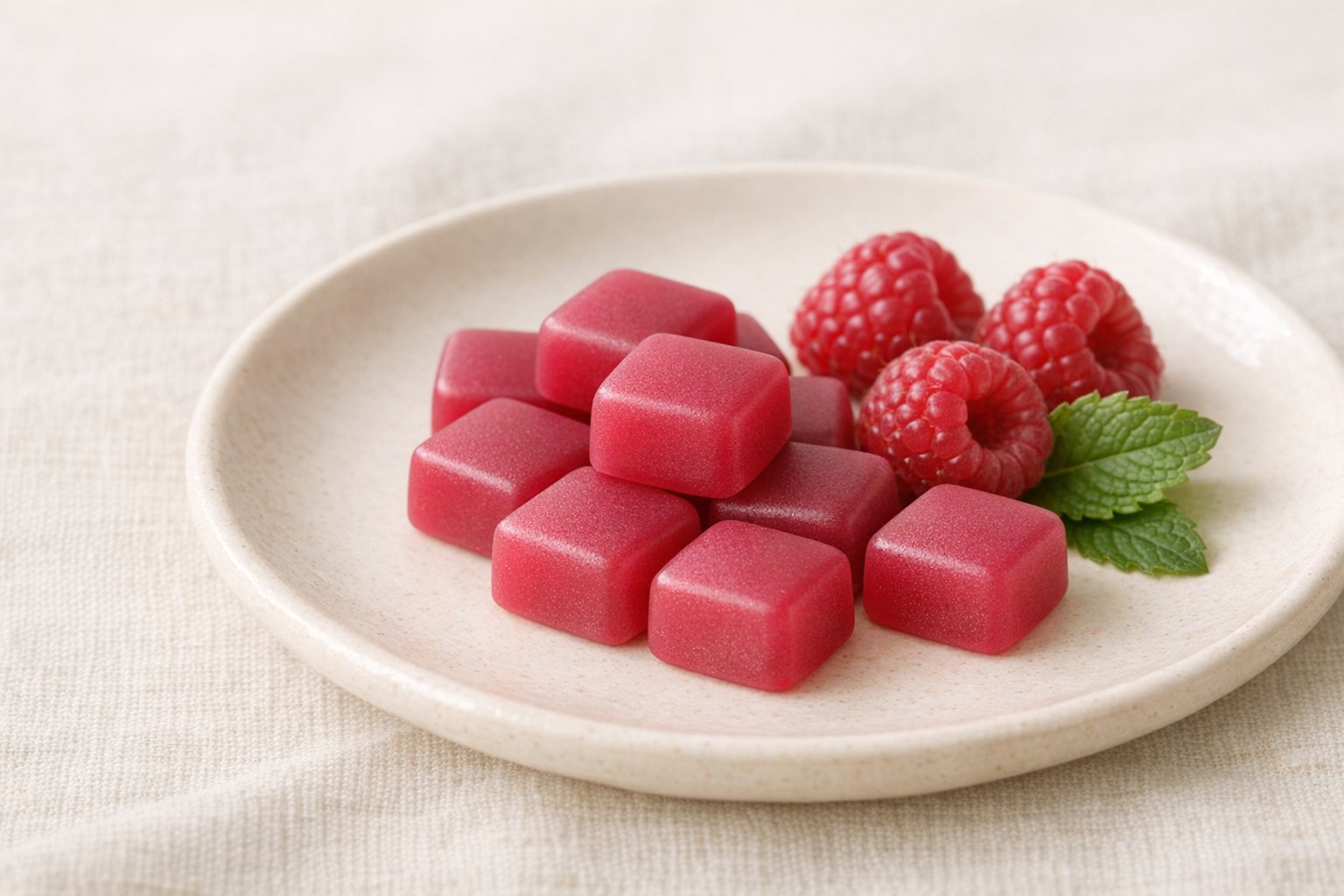 AlivioVital brand photography — Fiber Gummies